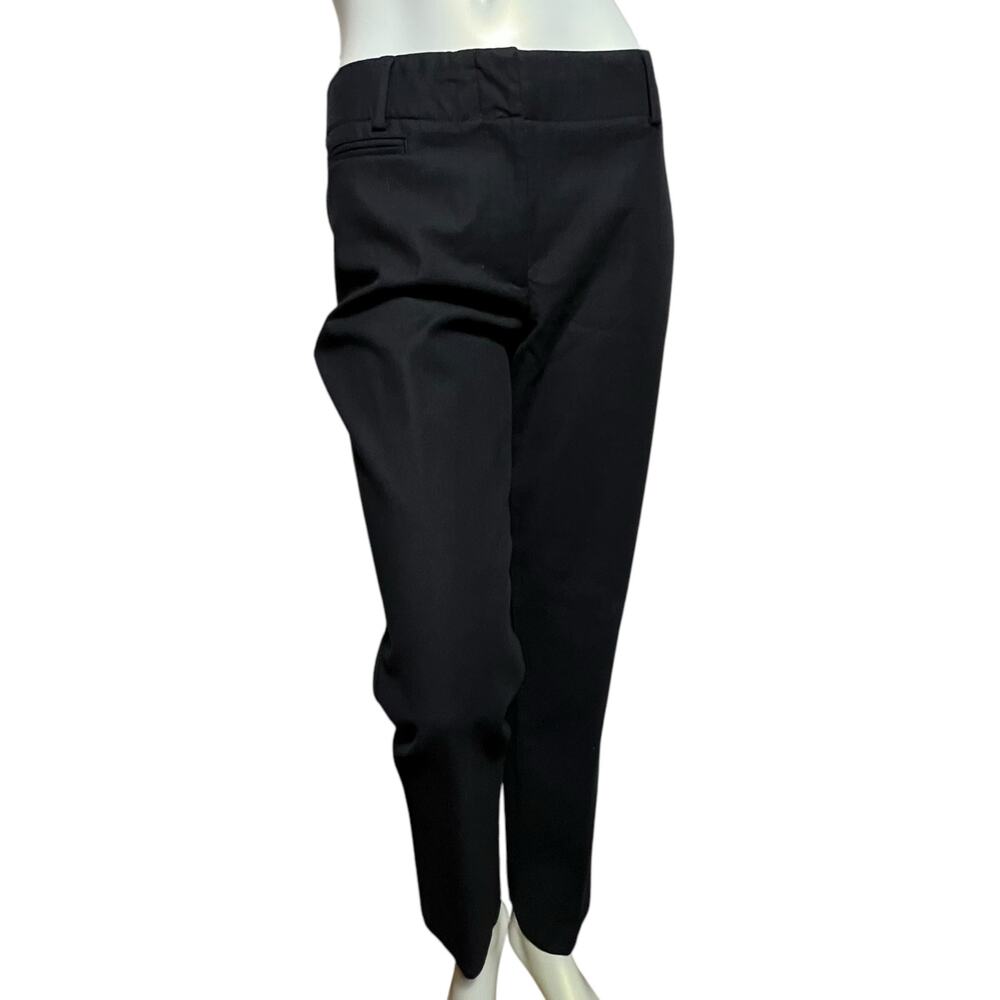 Talbots Newport Black Dress Pants Size 6 Classic Straight Leg Career Trousers